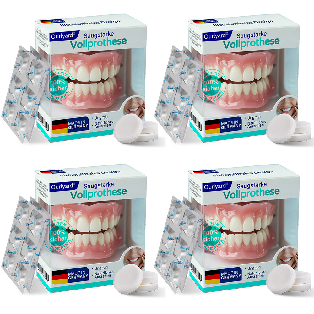 ✅ Hergestellt & Versand aus Deutschland | Ourlyard® Vollprothese mit Saugpassform🧡