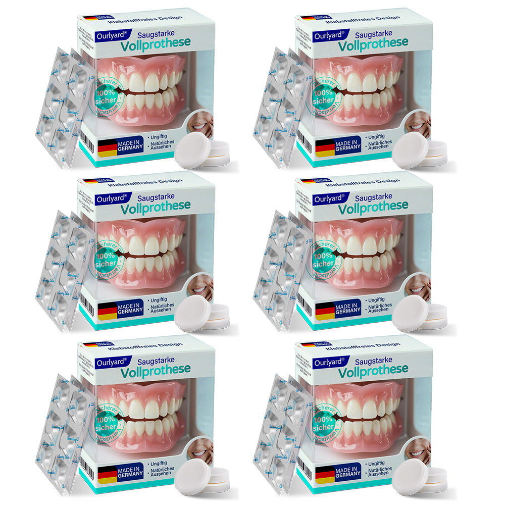 ✅ Hergestellt & Versand aus Deutschland | Ourlyard® Vollprothese mit Saugpassform🧡