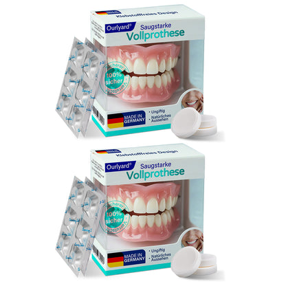✅ Hergestellt & Versand aus Deutschland | Ourlyard® Vollprothese mit Saugpassform🧡